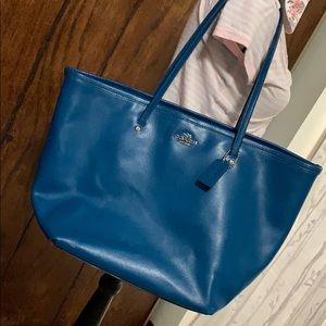 Coach New York Tote - Turquoise